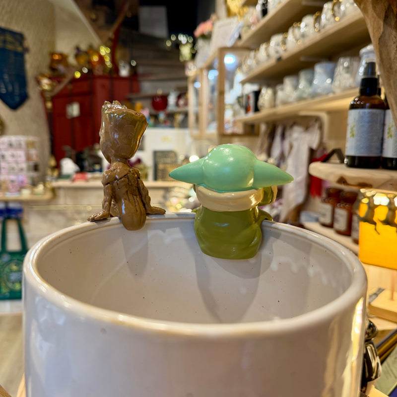 Décoration pour Pot de Fleur Grogu Bébé Yoda 10 cm – Star Wars