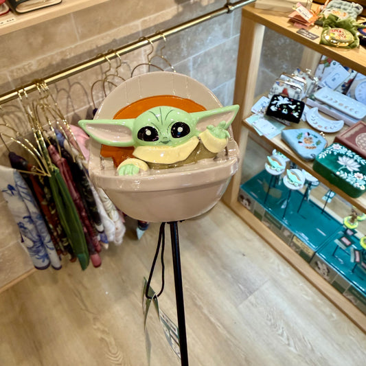 Pique de Jardin Grogu Officiel Star Wars 37 cm – Décoration Extérieure Disney