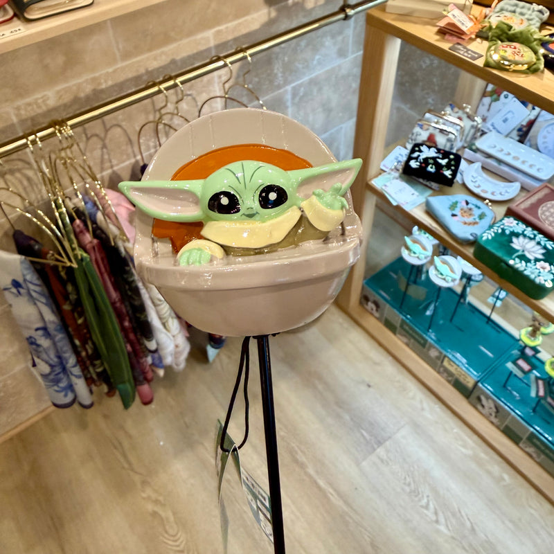 Pique de Jardin Grogu Officiel Star Wars 37 cm – Décoration Extérieure Disney
