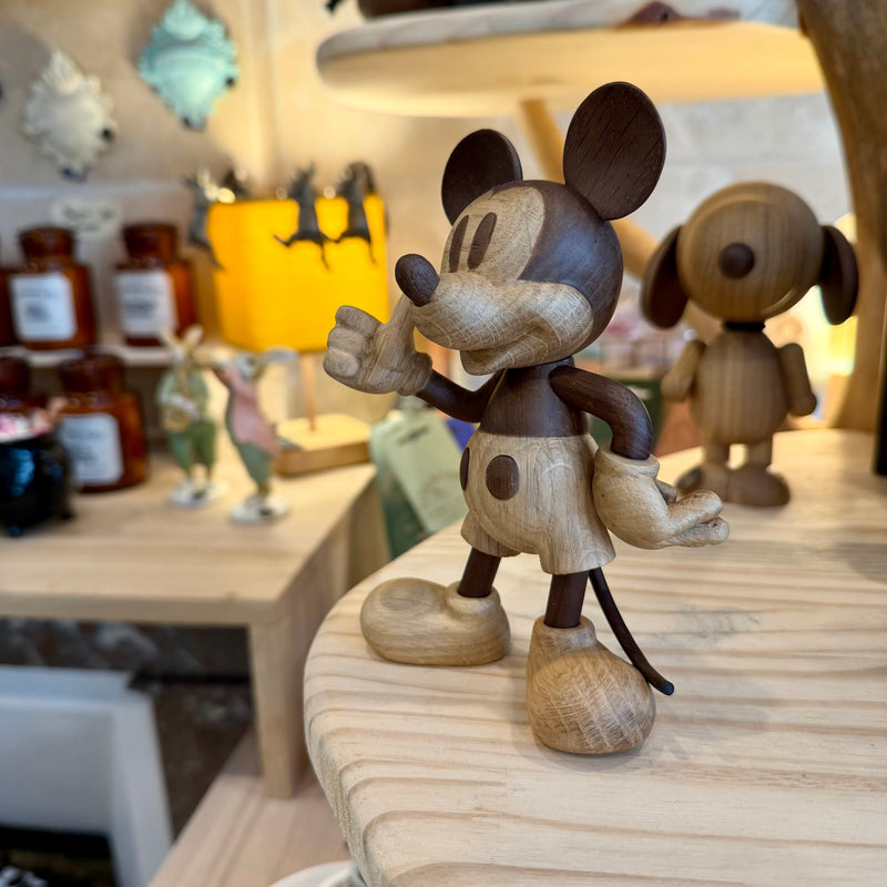 Figurine Mickey en bois - Boyhood