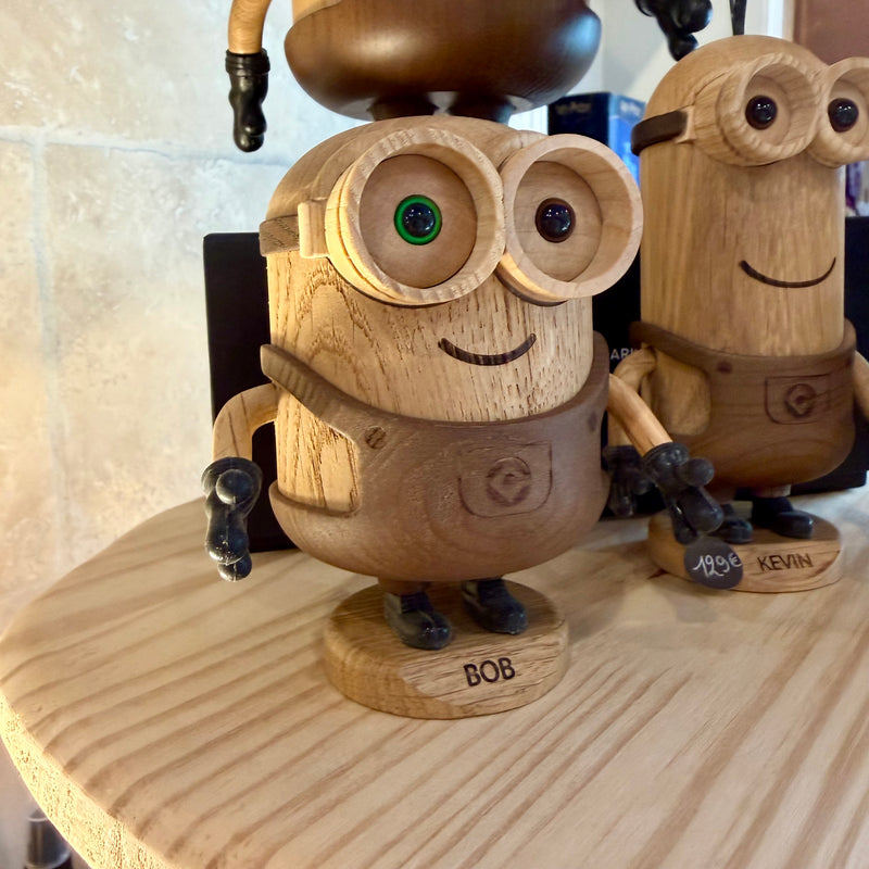 Figurine Bob Minions en bois PETIT MODELE - Boyhood