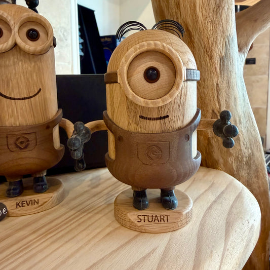 Figurine Stuart Minions en bois PETIT MODELE - Boyhood