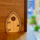 Porte magique en bois – Mini porte de fée ou de souris – Fabriquée en France