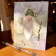 Illustration A5 Le Mage Vert – Affiche féerique – L’Or.angerie