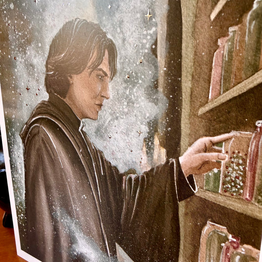 Illustration A5 Le Maitre des Potions