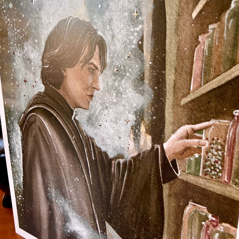 Illustration A5 Le Maitre des Potions