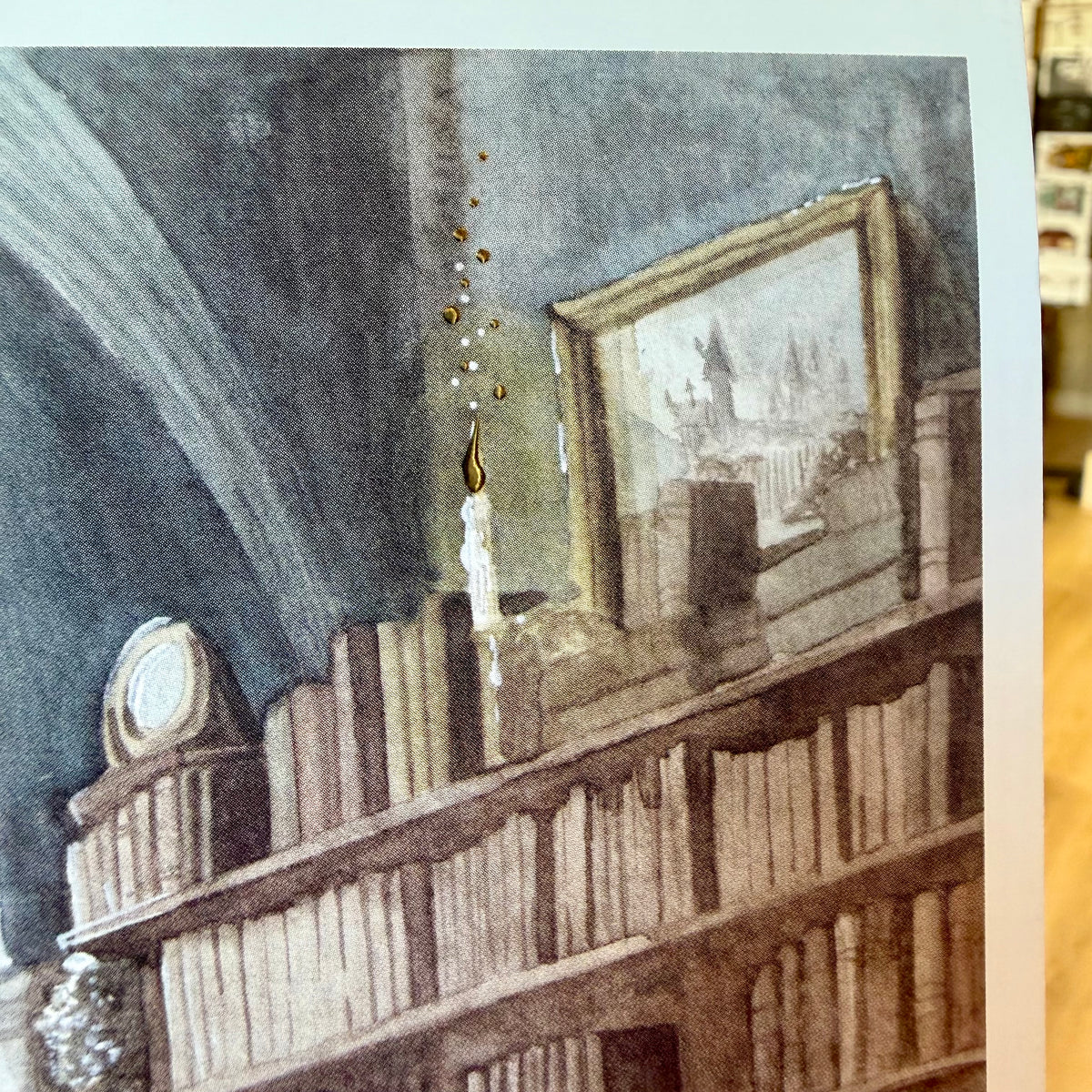 Illustration A5 La Professeure de Métamorphose - Chat sorcier