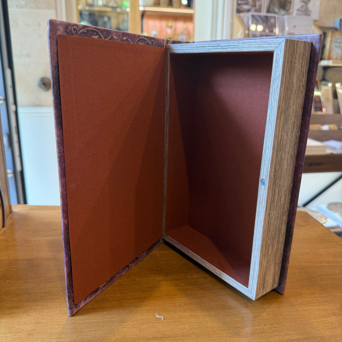 Boîte livre “Arbre de Vie” – Coffret décoratif effet grimoire