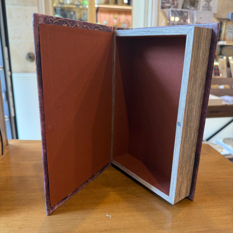 Boîte livre “Arbre de Vie” – Coffret décoratif effet grimoire