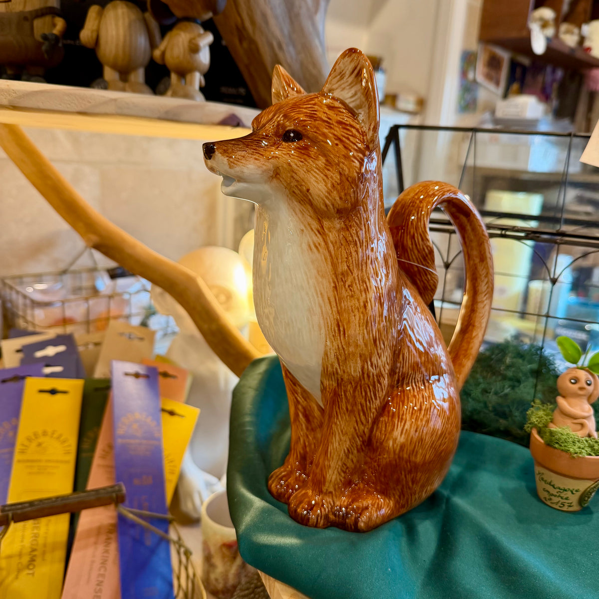 Pichet Renard en céramique