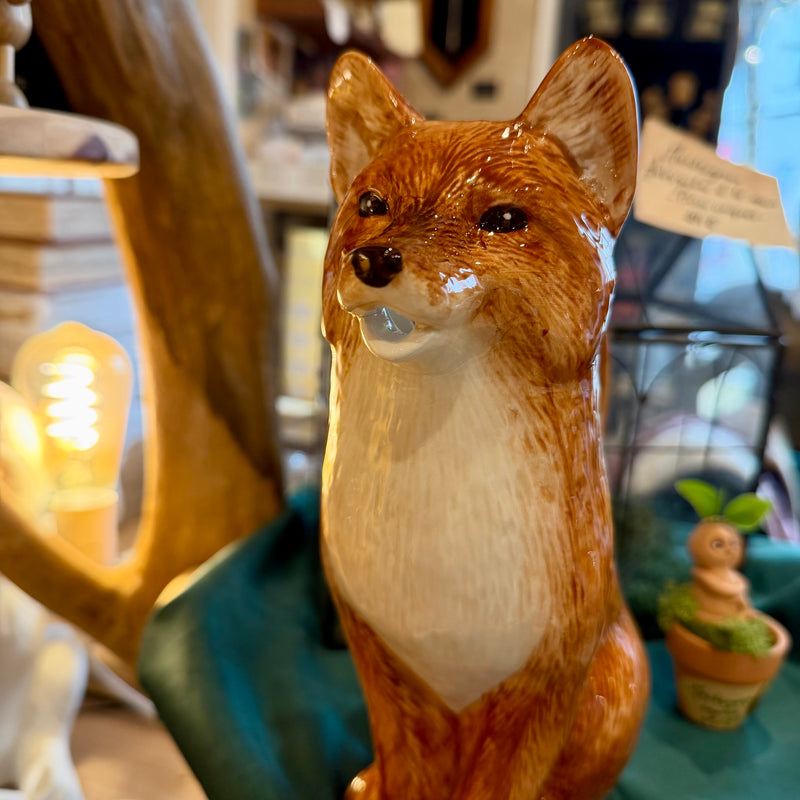 Pichet Renard en céramique