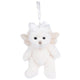 Peluche Bukowski Kaitlyn ange – ourson crème avec ailes et nœud