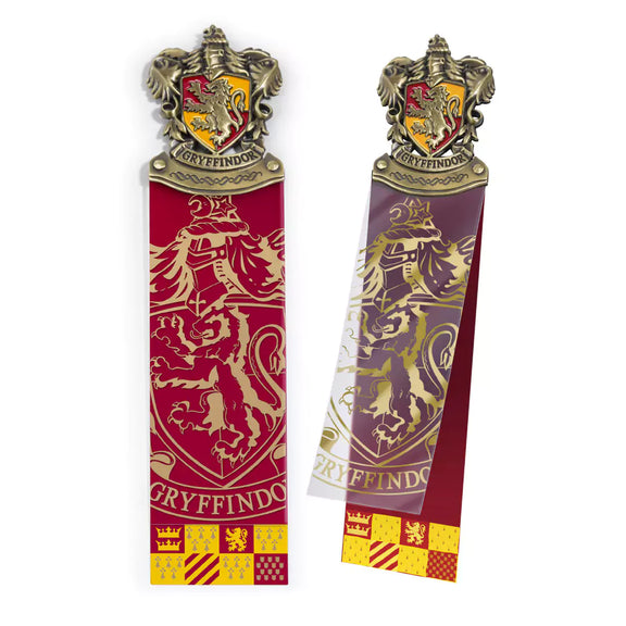 Marque-page Harry Potter de la Maison Gryffondor, fournisseur The Noble Collection