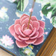 Porte-encens nénuphar rose – Céramique