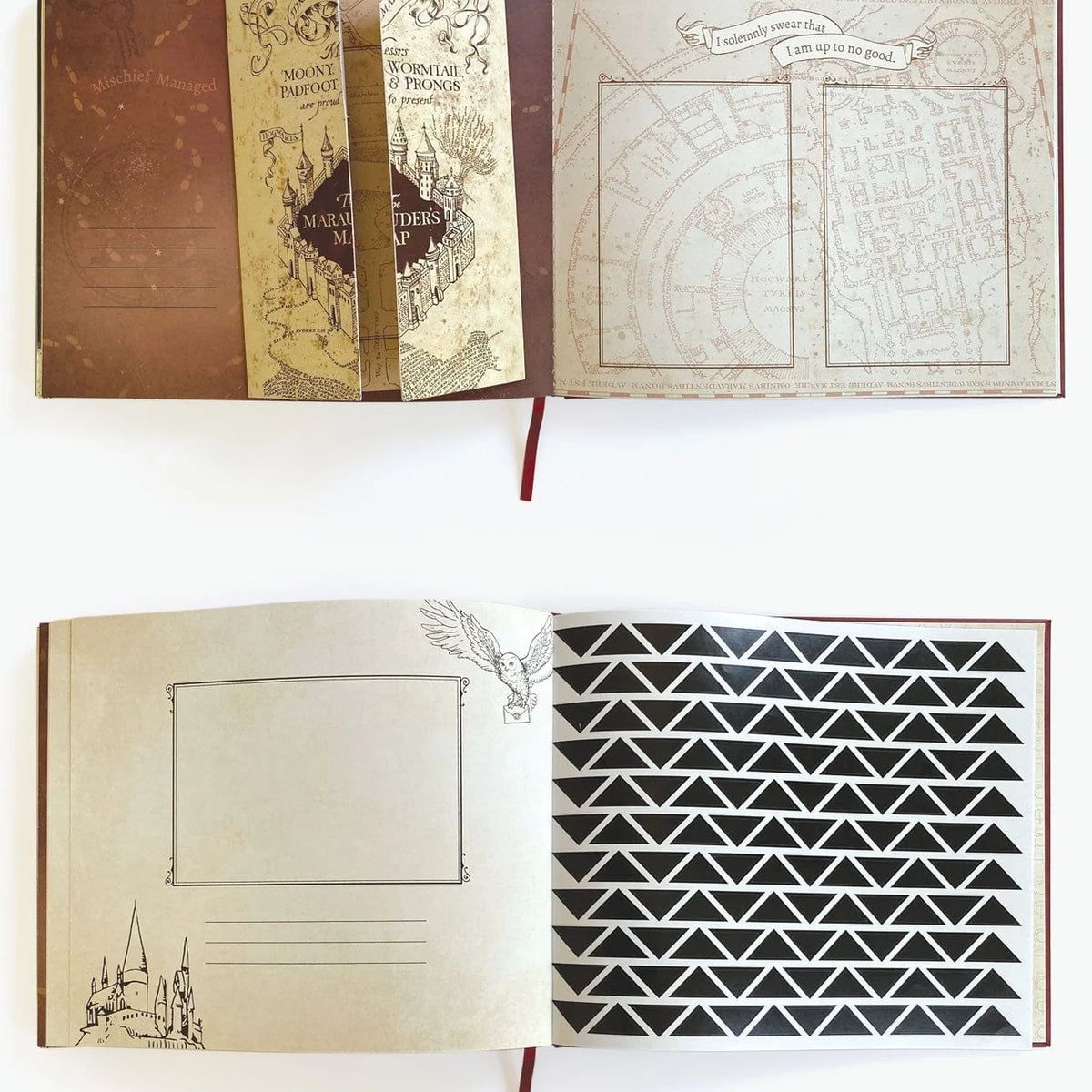 Album photo Deluxe Harry Potter de la marque Paper House Production, page Maraudeur