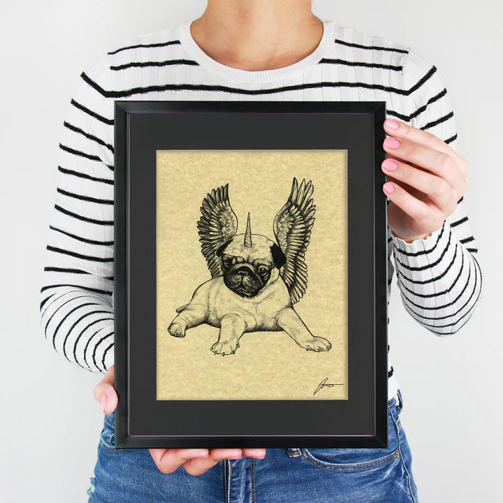 Illustration Chimère Carlin Pégase – Œuvre signée Whatif Creations