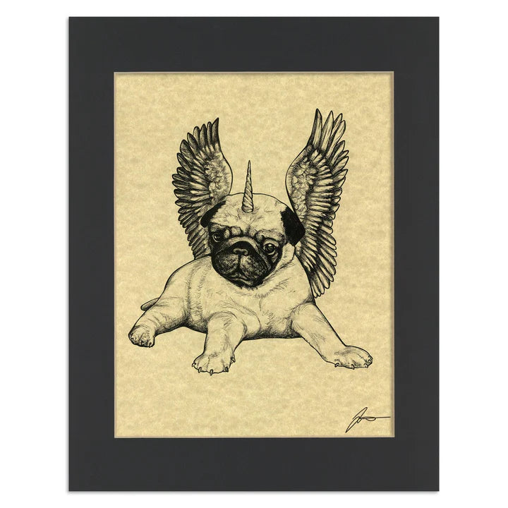 Illustration Chimère Carlin Pégase – Œuvre signée Whatif Creations