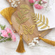 Marque-page métal doré – Collection Luna Bloom (au choix)
