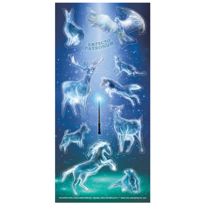 Stickers Harry Potter Patronus phosphorescents – 2 planches