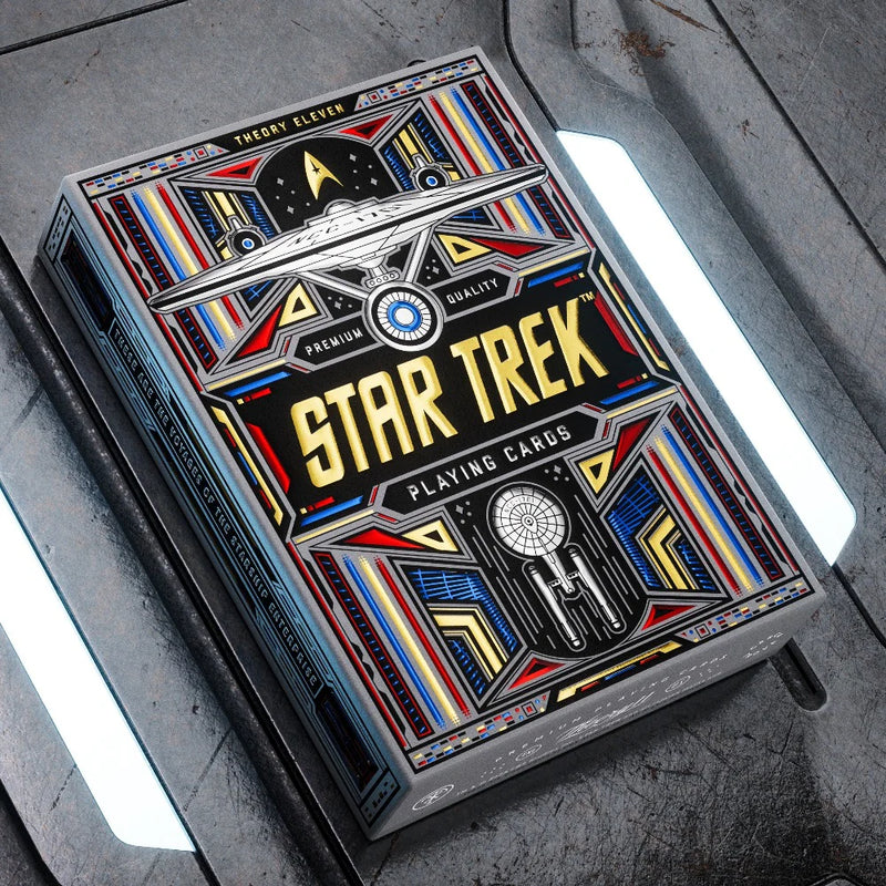 Jeu de cartes Star Trek – Theory11 – 54 cartes premium inspirées de la série culte