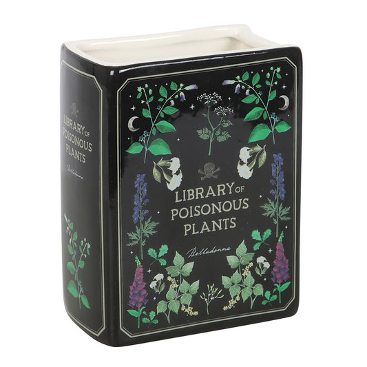 Vase Livre « Bibliothèque des Plantes Vénéneuses » – Décoration Gothique