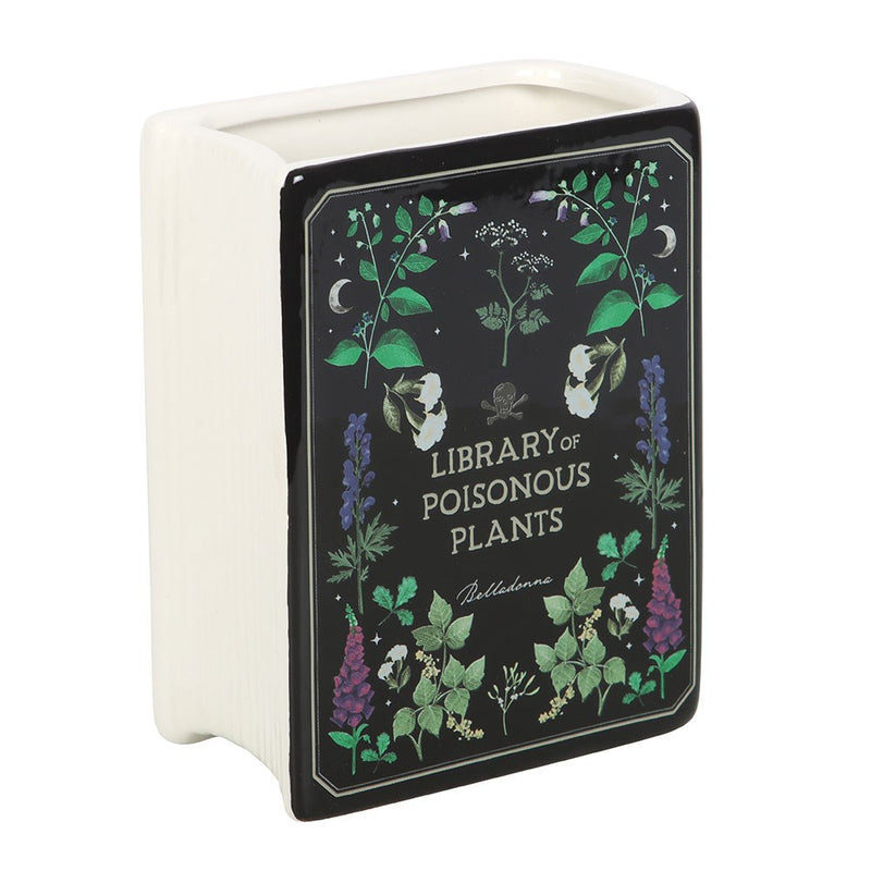 Vase Livre « Bibliothèque des Plantes Vénéneuses » – Décoration Gothique