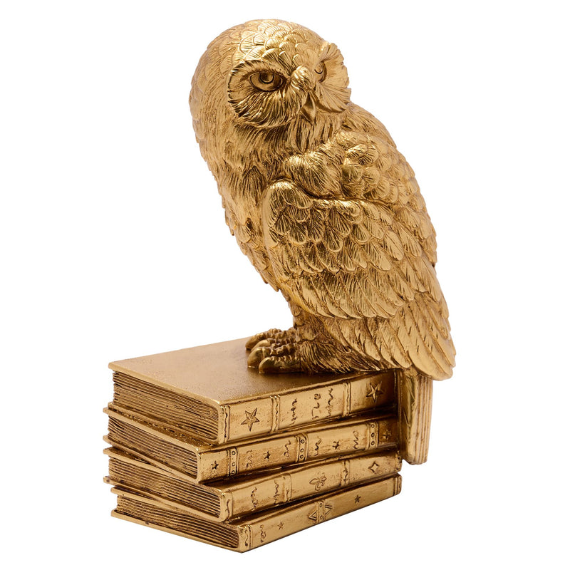 Figurine Hedwige Harry Potter – Collection Herbologie – Finition dorée