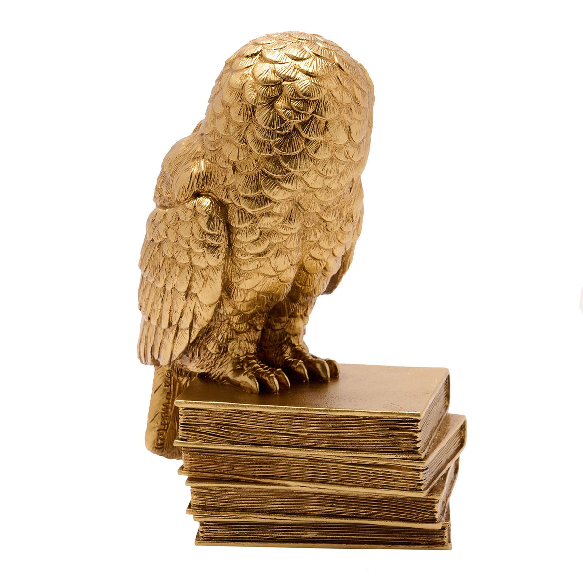 Figurine Hedwige Harry Potter – Collection Herbologie – Finition dorée