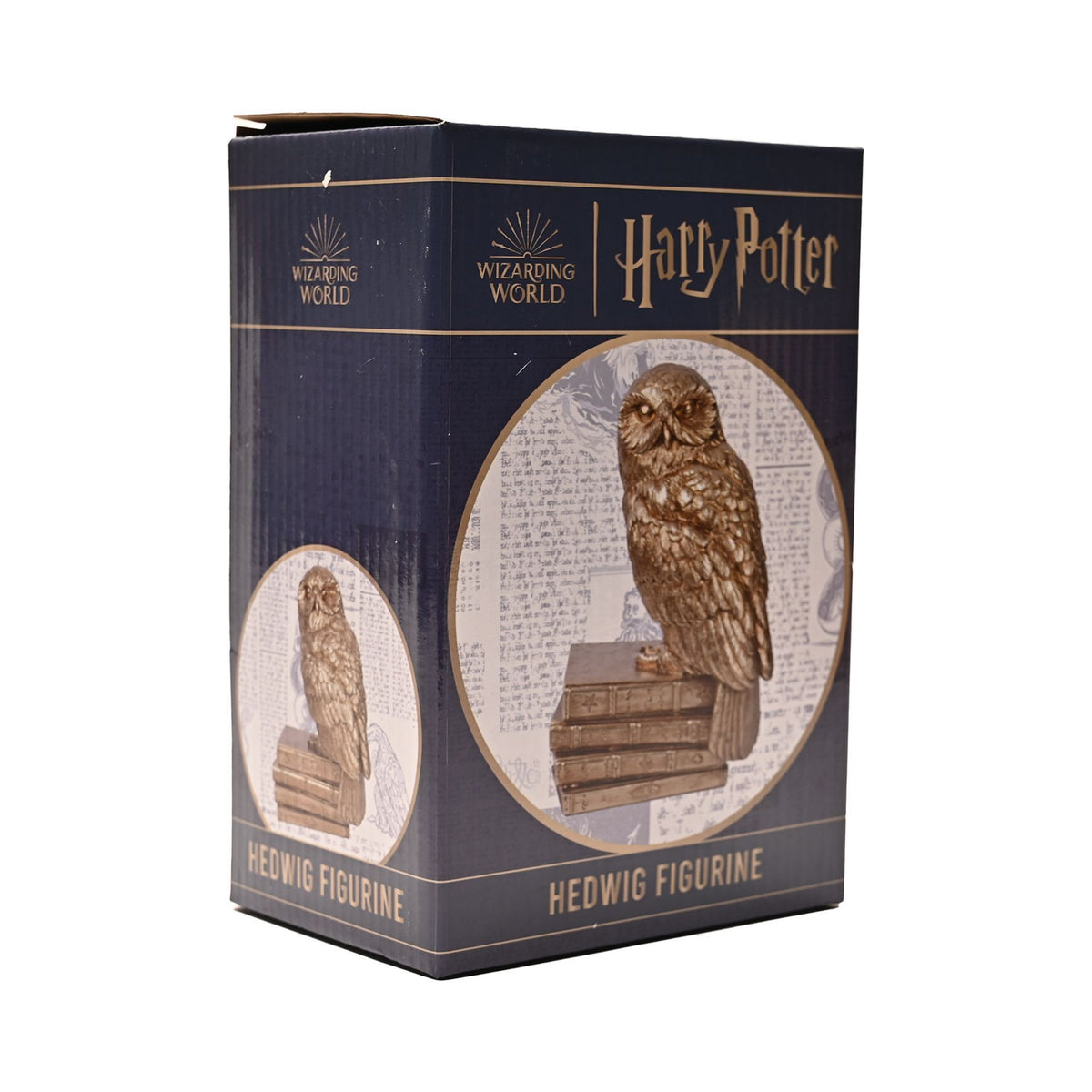 Figurine Hedwige Harry Potter – Collection Herbologie – Finition dorée