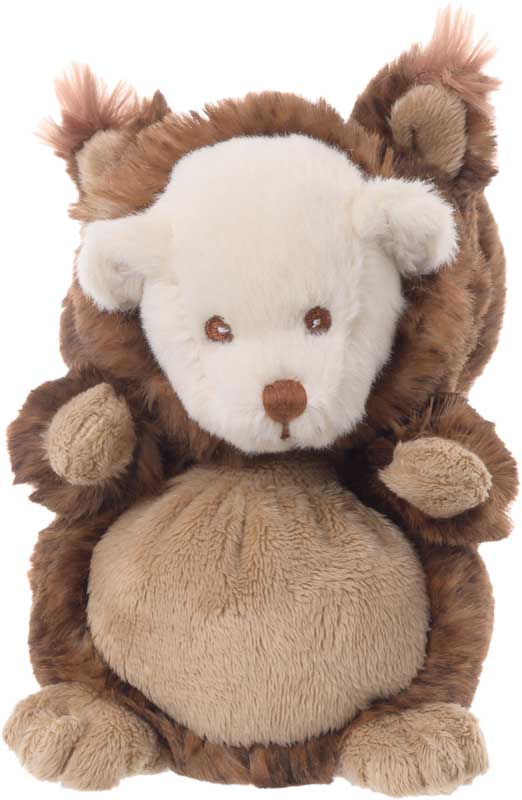 BUKOWSKI- Peluche ourson déguisé en écureuil Ziggy