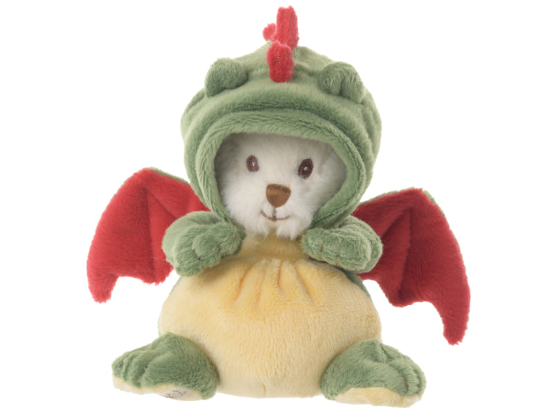 Peluche Bukowski Ourson Ziggy déguisé en dragon