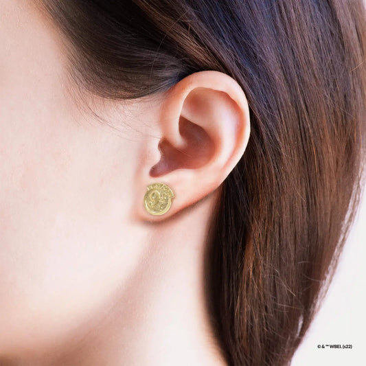 Boucles d’oreilles Harry Potter – Quai 9 ¾ plaqué or