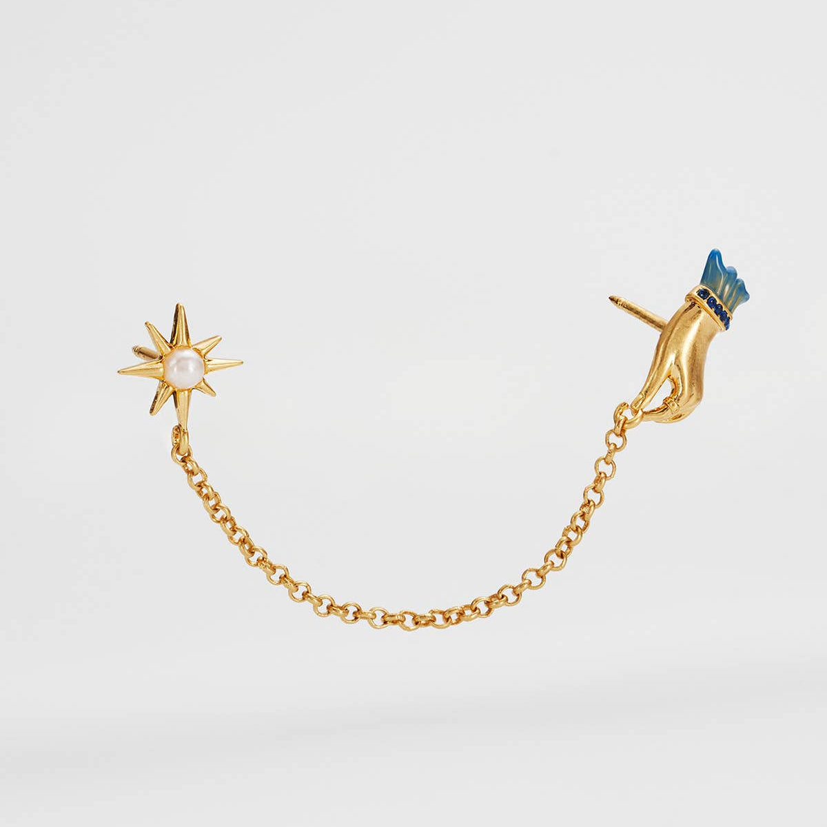 Broche de col à chaîne « Paume de votre main » - Fable England