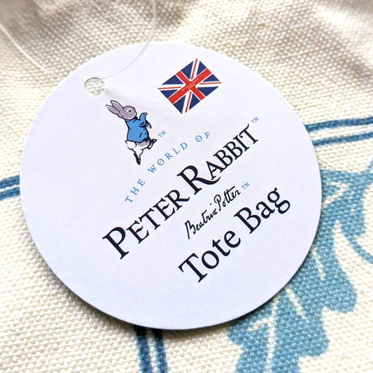 Tote bag Peter Rabbit – Design floral vintage