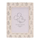 Cadre Photo Disney Mickey & Minnie – Céramique Blanche et Dorée