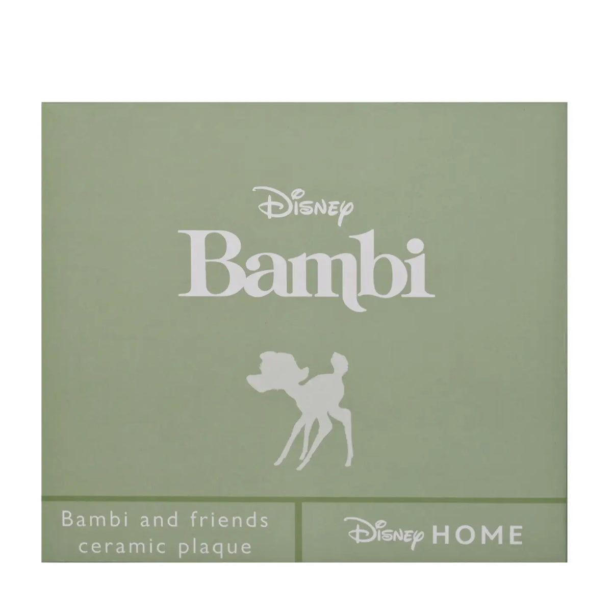 Plaque murale Bambi « Home Sweet Home » – Céramique – Disney Officiel