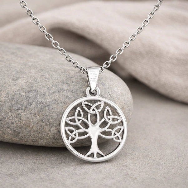 Collier Arbre de Vie Celtique en Argent 925