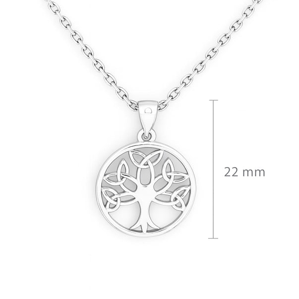 Collier Arbre de Vie Celtique en Argent 925
