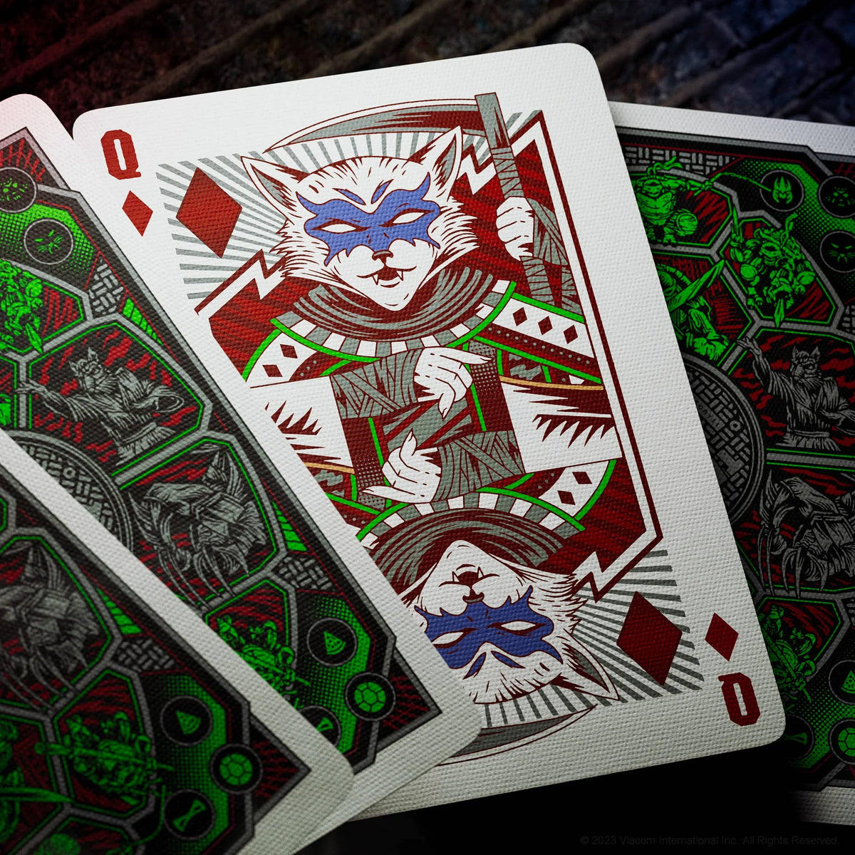 Cartes à jouer Teenage Mutant Ninja Turtles par Theory11