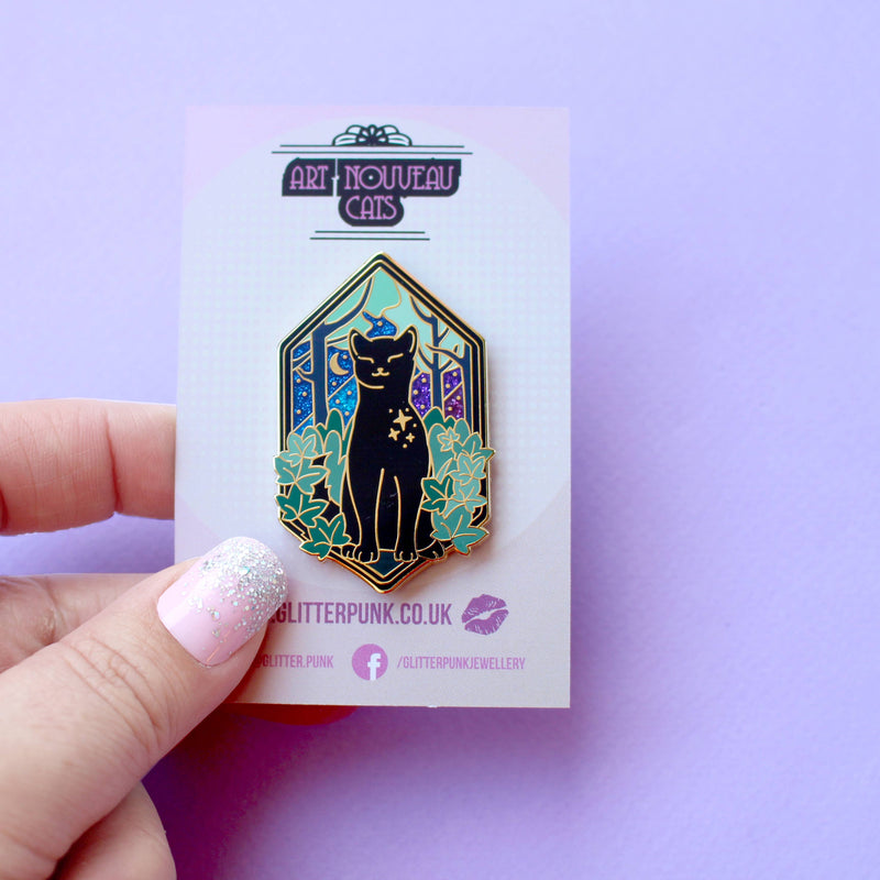 Chat de la forêt — Collection Art Nouveau