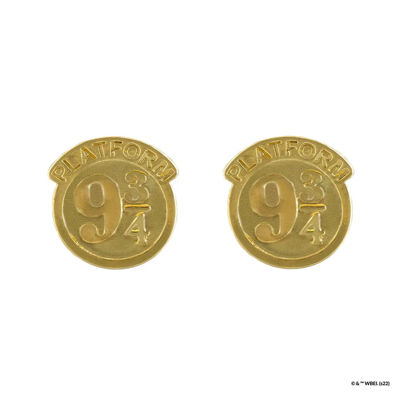 Boucles d’oreilles Harry Potter – Quai 9 ¾ plaqué or