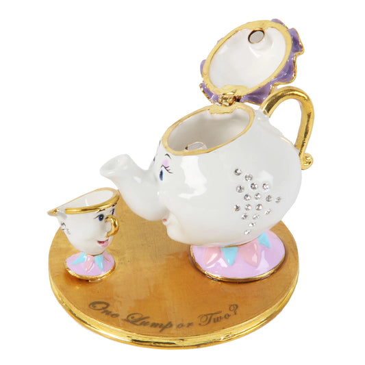 Boîte à bijoux Disney Mrs Potts and Chip