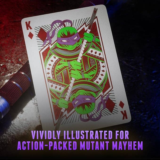 Cartes à jouer Teenage Mutant Ninja Turtles par Theory11