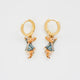 Boucles d’oreilles Fable England – Peter Rabbit en émail peint à la main