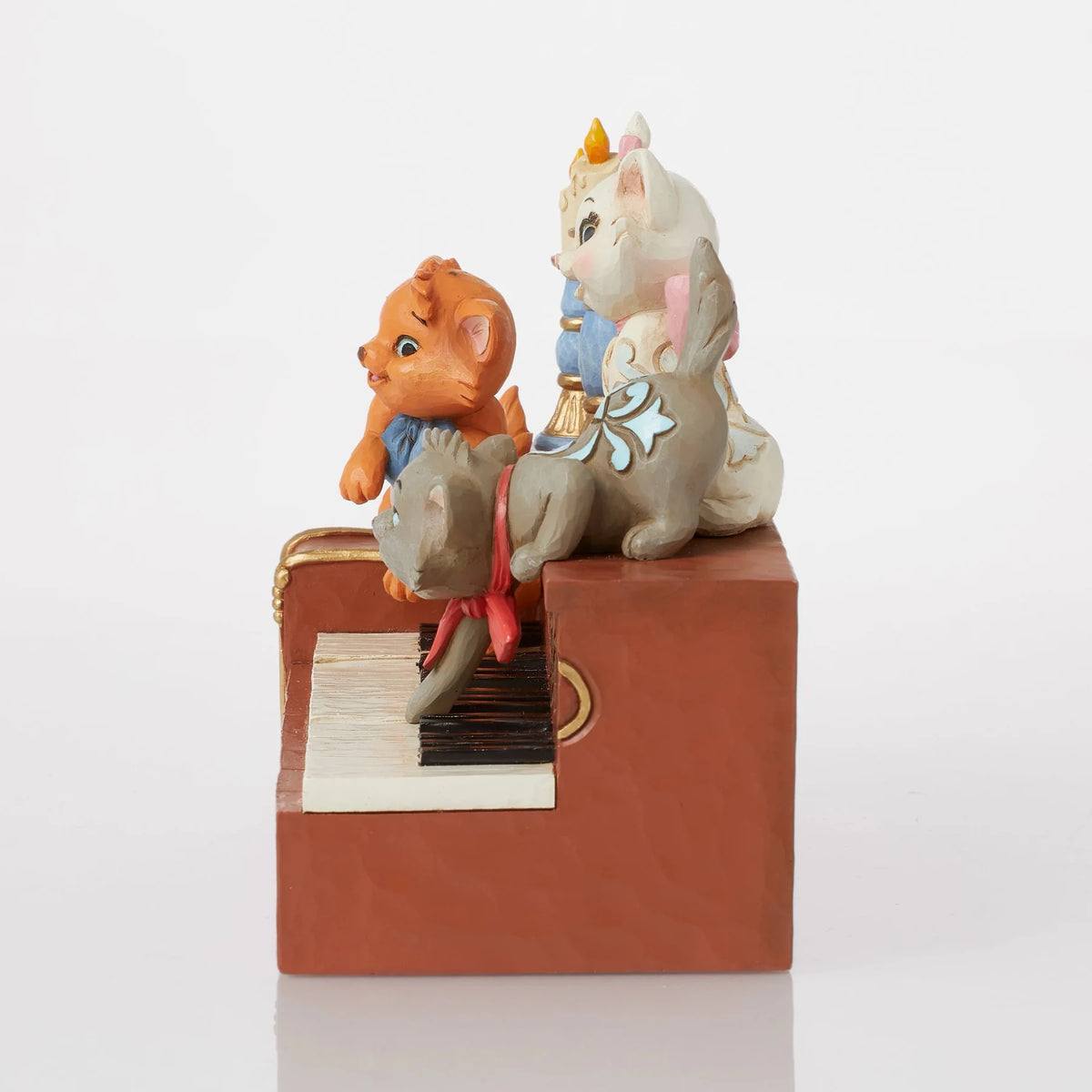 Figurine Disney Traditions – Les Aristochats au piano – Jim Shore