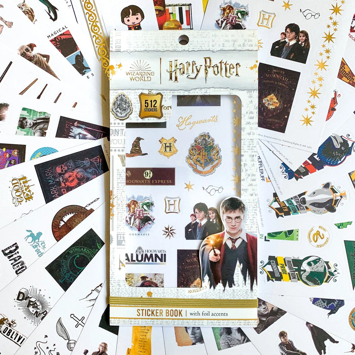HARRY POTTER-Livre de 512 stickers