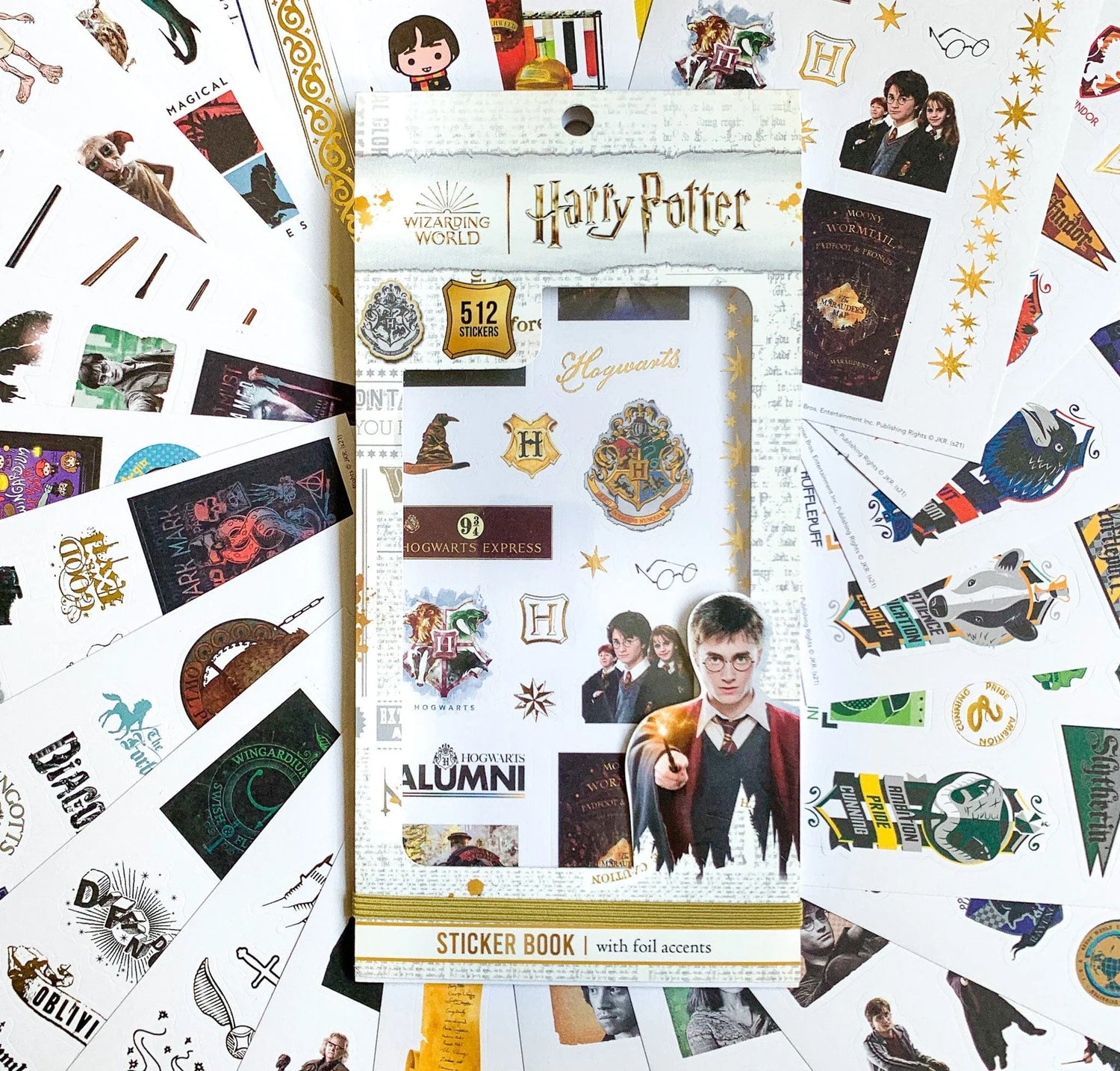 HARRY POTTER-Livre de 512 stickers