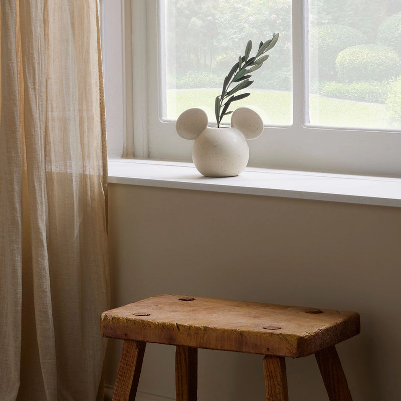 Vase Mickey Mouse – Design épuré effet moucheté – Disney