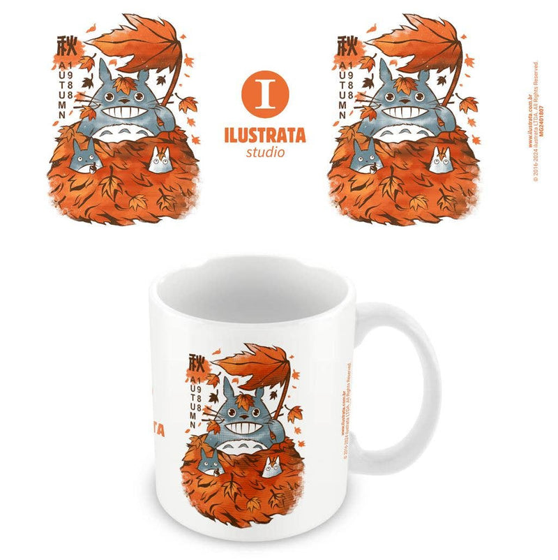 Mug Illustré Totoro Automne