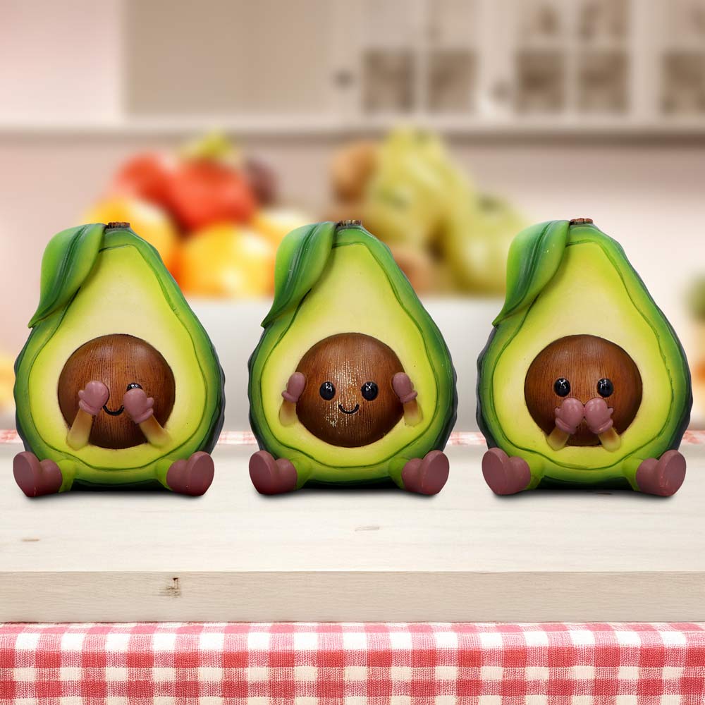 Les 3 Avocats Sages – Figurines Humour & Sagesse « Ne rien voir, ne rien entendre, ne rien dire »